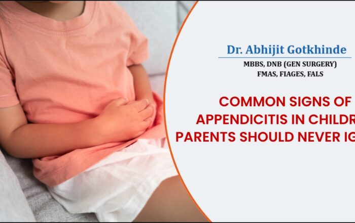 Appendicitis in Children - Parents Should Never Ignore