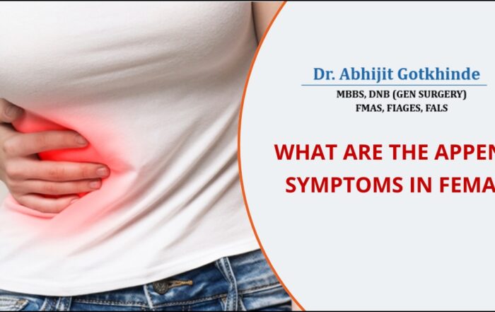 Appendix in female - Common Symptoms